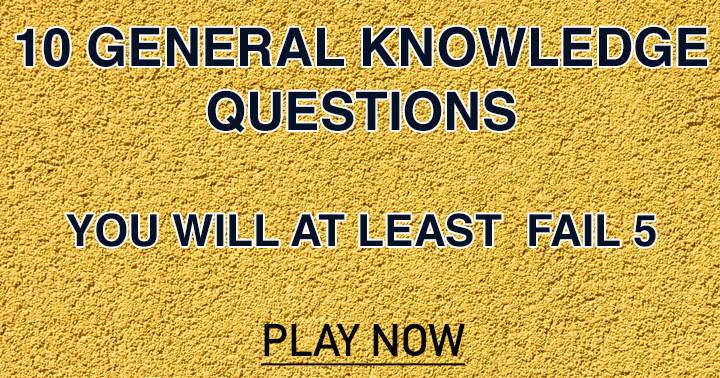 Banner for General Knowledge Quiz for smart people