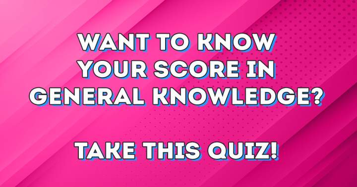 Banner for General Knowledge Quiz