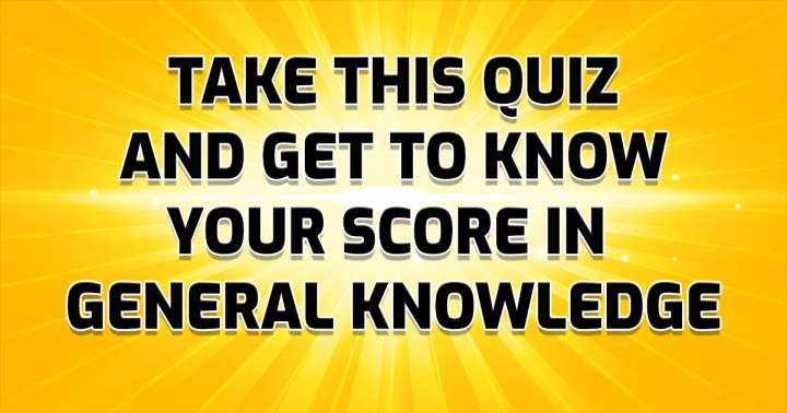 Banner for General Knowledge Quiz