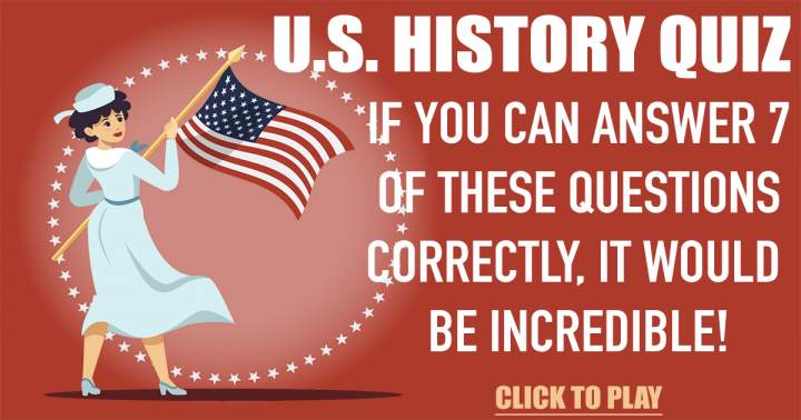 Banner for U.S. History Quiz