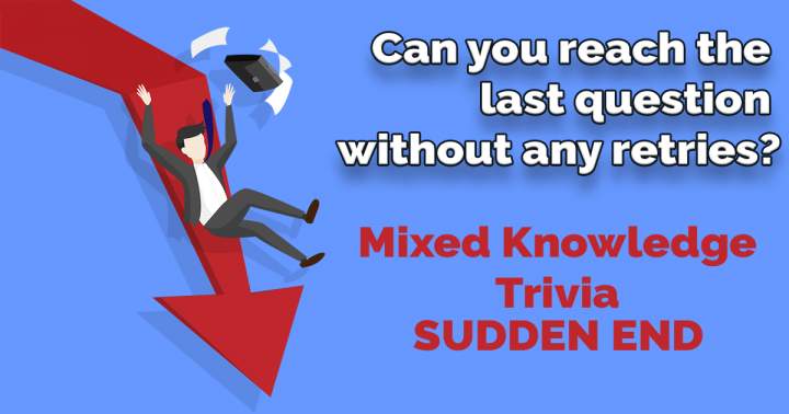 Banner for Mixed Knowledge Trivia SUDDEN END