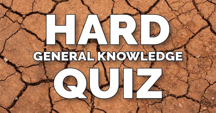 Banner for HARD Knowledge Quiz