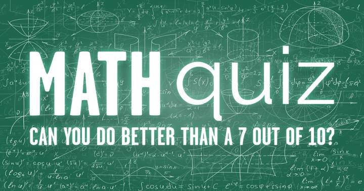 Banner for Math Quiz