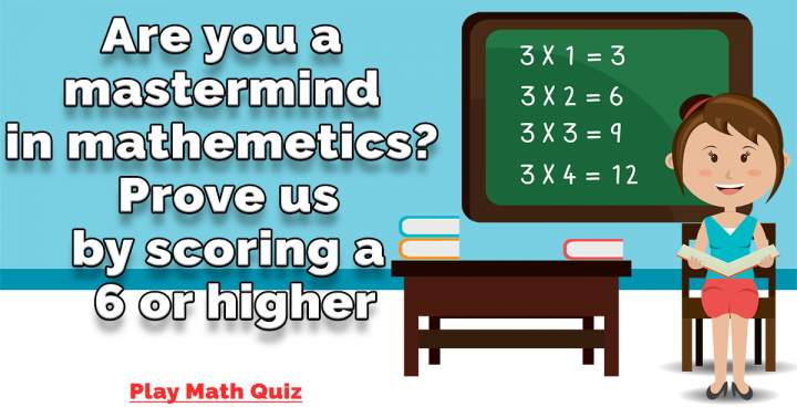 Banner for Mathematics Quiz