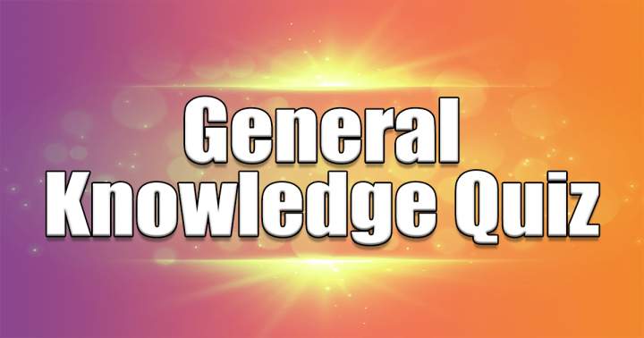 Banner for General Knowledge Quiz