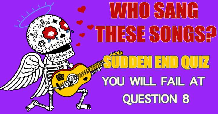 Banner for Who Sang Sudden End Quiz