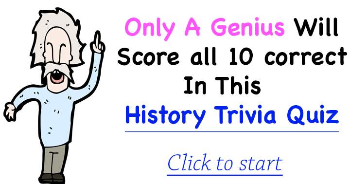 Banner for History Quiz for trivia lovers