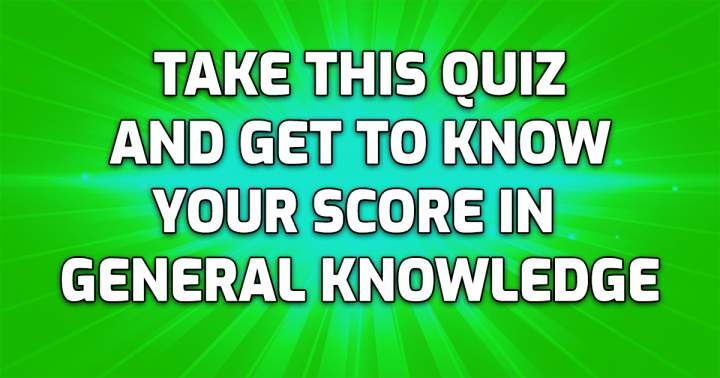 Banner for General Knowledge Quiz