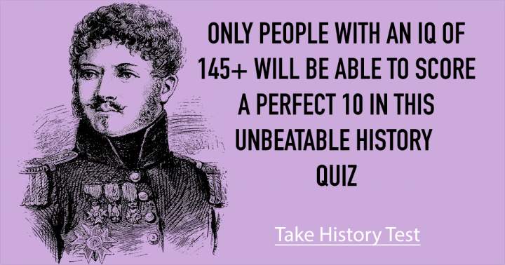 Banner for Unbeatable History Quiz