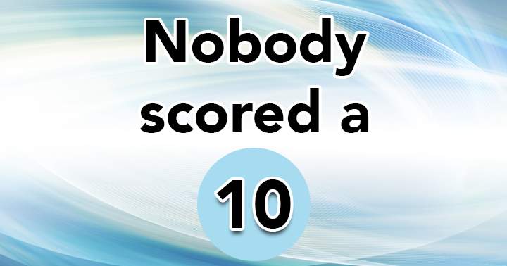 Banner for Nobody scored a 10