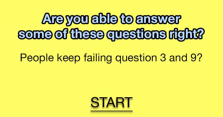 Banner for Are you able to answer question 3 and 9?