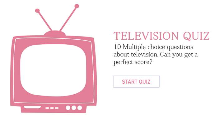 Banner for 10 questions about television. Can you answer them correctly?